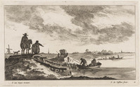 TvB G 3241
<br/>
De straat langs het kanaal
<br/>
<em>Visscher, Jan de (ca. 1636-na 1692)</em>